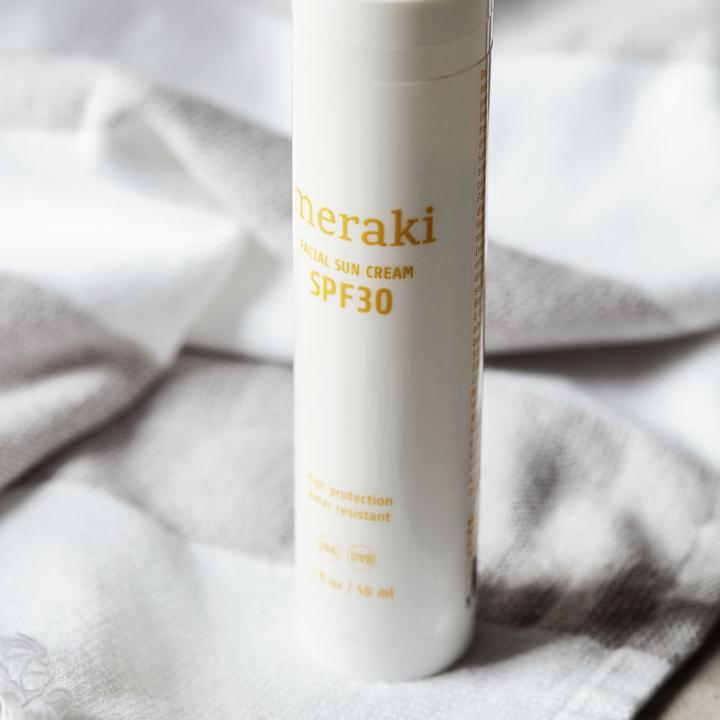 Actual product image Meraki Mildly scented (Sun cream face, SPF 30, 50 ml, 70 g)