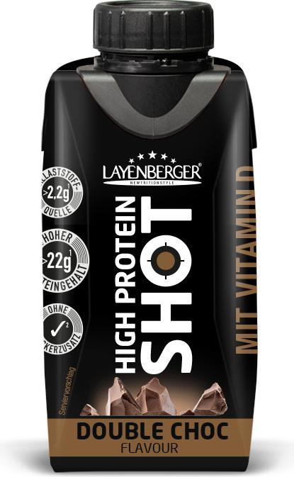 Produktbild Layenberger High Protein Shot (Double Choc, 1 Stk., 224 g)