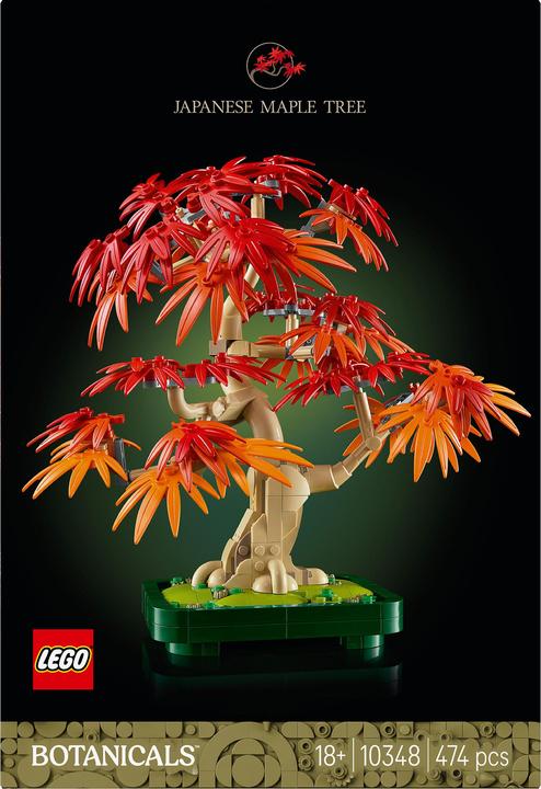 Immagine prodotto LEGO Japanischer Roter Ahorn - Bonsai-Baum (10348, LEGO Botanical)