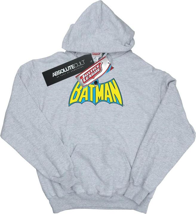 Actual product image Boys Batman Retro Logo Hoodie (140, 146)
