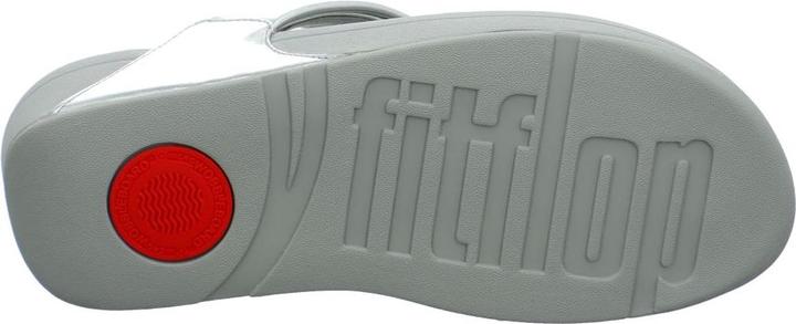 Produktbild Fitflop Lulu Padded Knot Metallic Leather Toe Post Sandal (39)