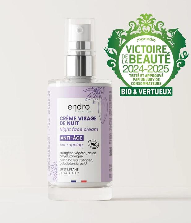 Produktbild Endro Cosmétiques Nachtcreme straffend mit Kollagen 50 ml (50 ml, Nachtcreme)