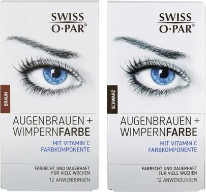 Produktbild Axisis Augenbrauen + Wimpernfarbe Braun Swiss O-Par Set, 1 P