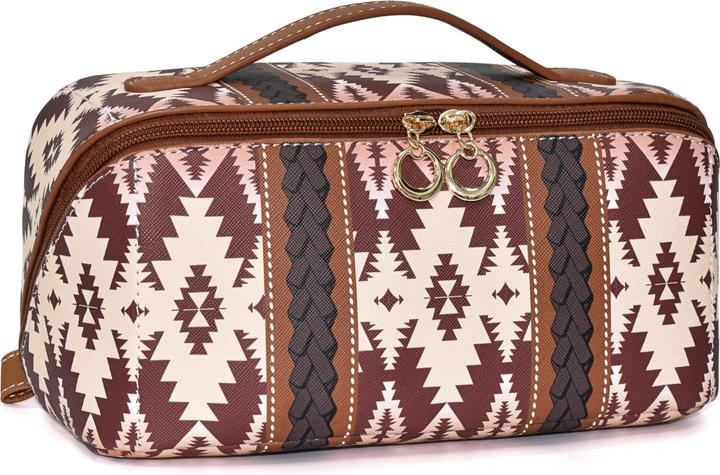 Only-Bags.Store Ethnischer Stil Kosmetiktasche, tragbare Reisekosmetiktasche, Toilette Waschmaschine Veranstalter