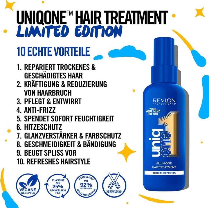 Actual product image Revlon Professional UniqOne Hair Treatment Limited Edition (150 ml)