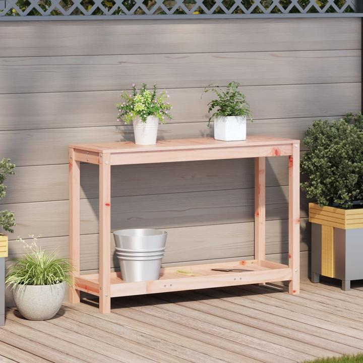 Image du produit VidaXL Table à plantes avec étagère Douglas