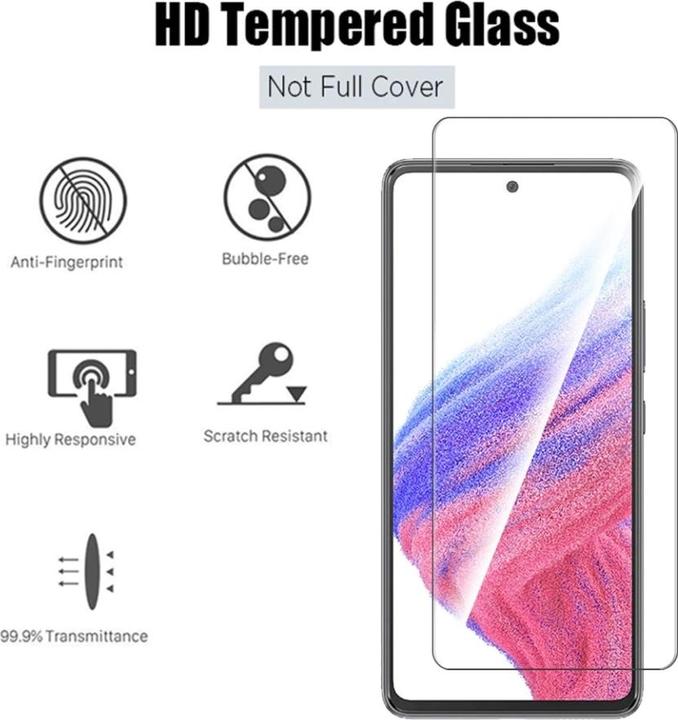 Actual product image Screenguard Armoured glass (1 Piece, Samsung Galaxy A53 5G)