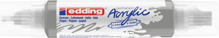 Immagine prodotto Edding Marcatore acrilico 5400 Double Liner (Argento, 10 mm, 1 x)