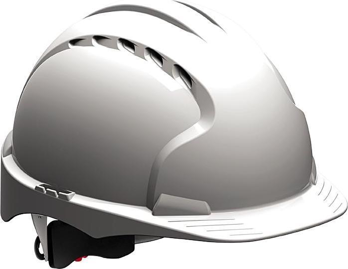 Actual product image Safety helmet EVO®3-Revolution® 6 (Pkt.) white PE EN 397 (One size)