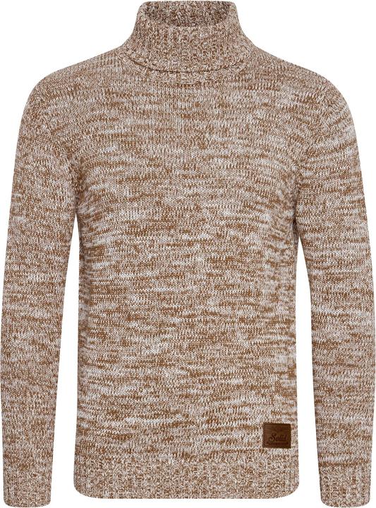 Actual product image Solid Philaremo Men's Roll Neck Jumper Turtleneck Made Of 100% Cotton (XL)