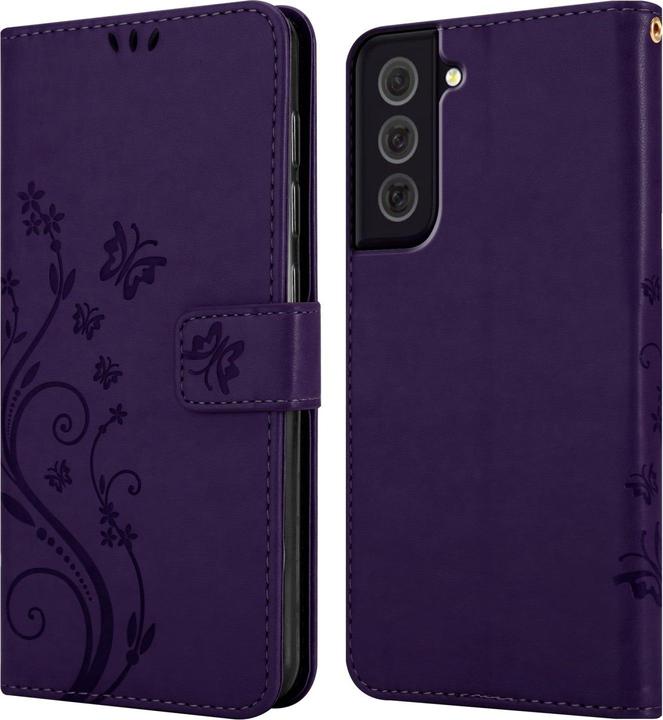 Productafbeelding Cadorabo Bloemen Boekomslag (Samsung Galaxy S22+)
