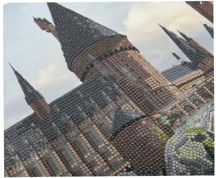 Produktbild Craft Buddy Leinwandbild Hogwarts Castle
