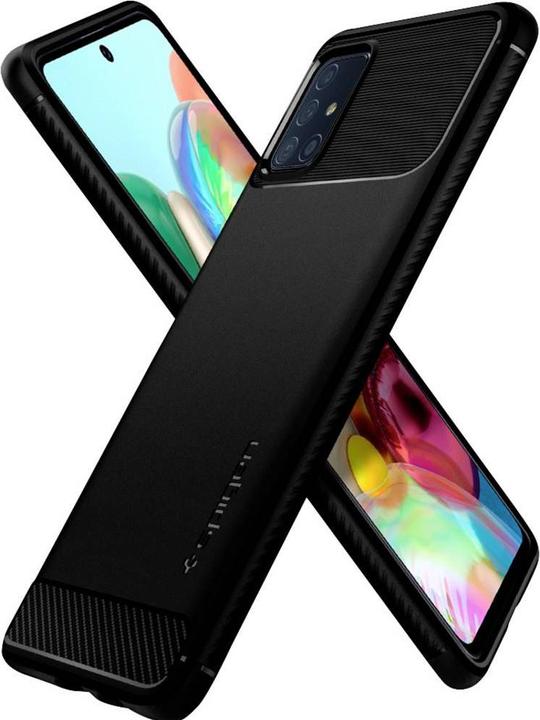 Actual product image Spigen rugged army (Samsung Galaxy A71)