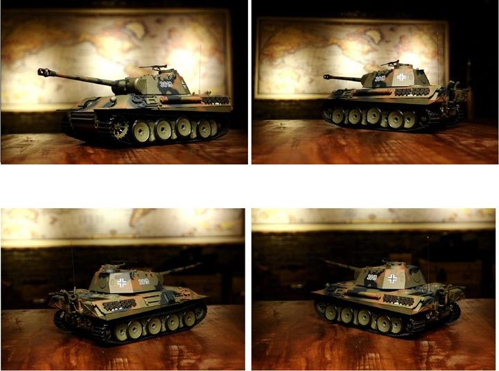 Immagine prodotto Es-toys Carro armato Heng Long RC Panther tedesco Gen.6
