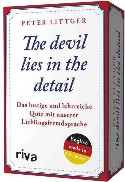 Produktbild The devil lies in the detail (Deutsch, Englisch)