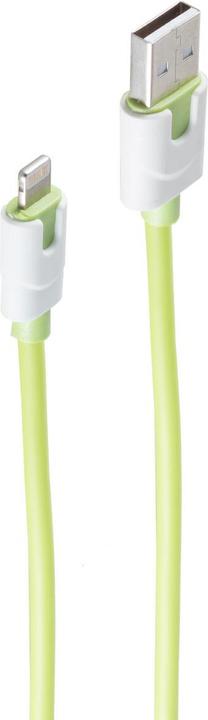 Produktbild Shiverpeaks BS14-50012 Lightning-Kabel 2 m Grün (2 m, USB 2.0)