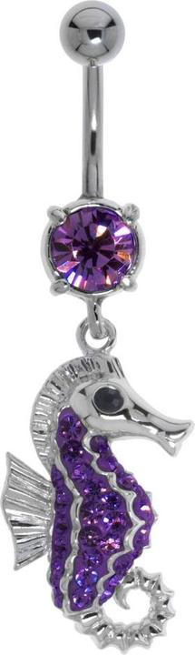 Immagine prodotto Bijouteria Piercing ventre (Acciaio chirurgico 316L, Vetro (di orologio), Ottone rodiato in ottone rodiato)