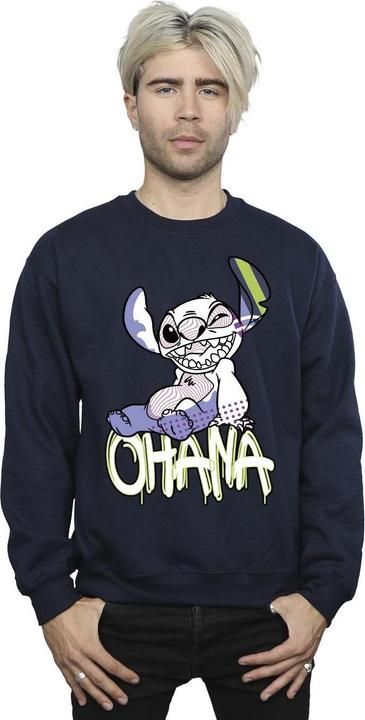 Image du produit Disney - Sweat LILO AND STITCH OHANA GRAFFITI - Homme (XL)