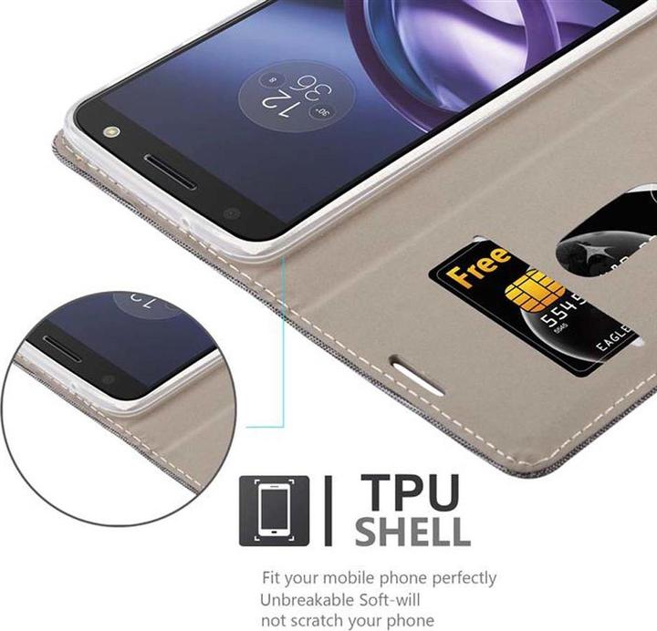 Image du produit Cadorabo Couverture look jeans Book (Motorola Moto Z)