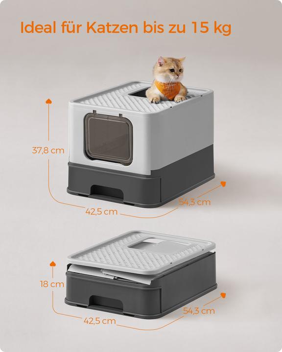 Actual product image Feandrea Schrödinger's Box (Cat litter box closed)