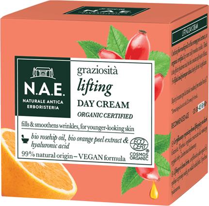 Actual product image N.A.E. Naturale Antica Erboristeria Lifting Day Cream, COSMOS Organic Certified & Vegan Formula 50 m (50 ml, Day cream)