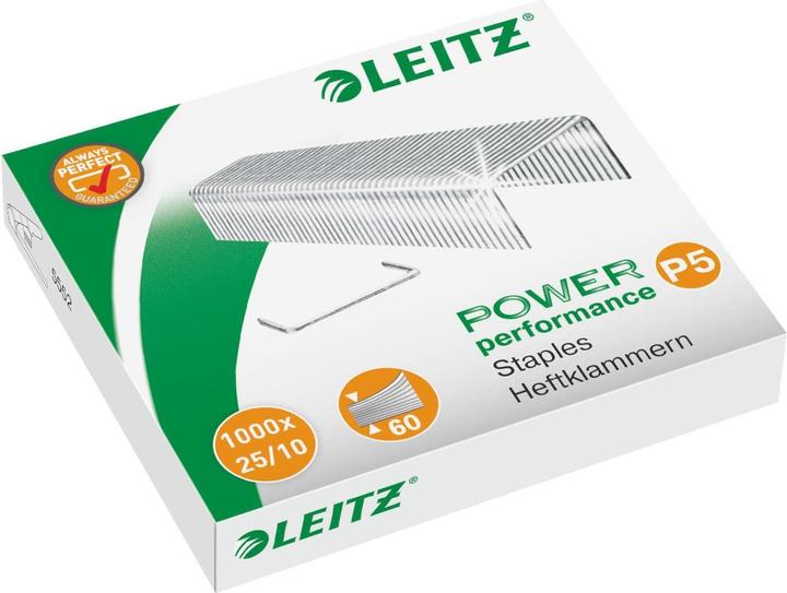 Produktbild Leitz Heftklammern P5, 10mm, verzinkt, 1000 Stück (1000 x)