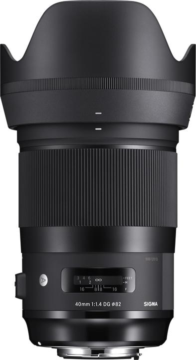 Immagine prodotto Sigma 40mm / f 1.4 DG HSM, Canon EF (Canon EF, Canon EF-S, Full-frame, APS-C / DX)