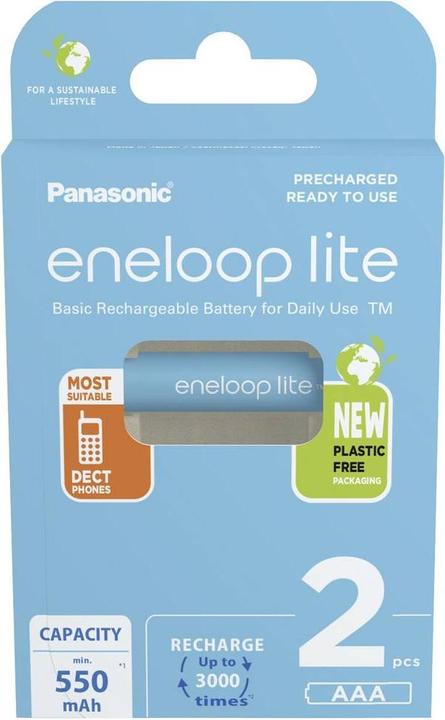 Immagine prodotto Hückmann Batteria (2 pz., AAA, 550 mAh)