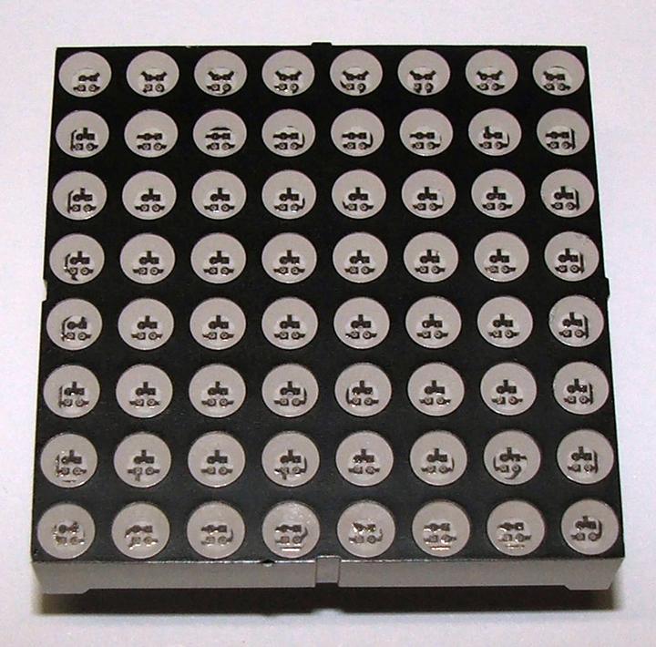 Immagine prodotto OEM Matrice LED ultra luminosa 8x8 a doppio colore (rosso/verde) 3.8cm x 3.
