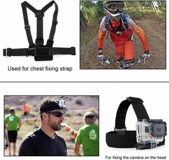 Actual product image Ueli Express Accessories Kit 81 in 1 (GoPro Hero 5, GoPro Hero 8, GoPro Hero 10, GoPro Hero 11, GoPro Hero 9, GoPro Hero 7, GoPro Hero 12, GoPro Hero 13, GoPro Hero 3/3+/4)