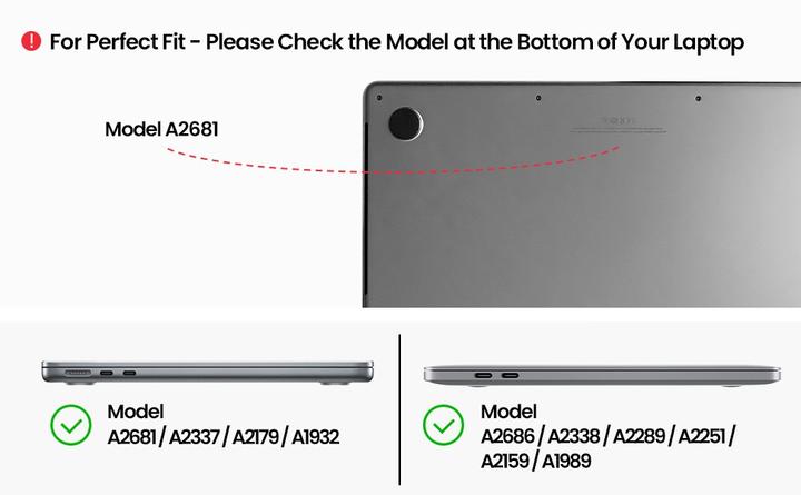 Actual product image tomtoc Defender A13 (13", Universal, Apple)