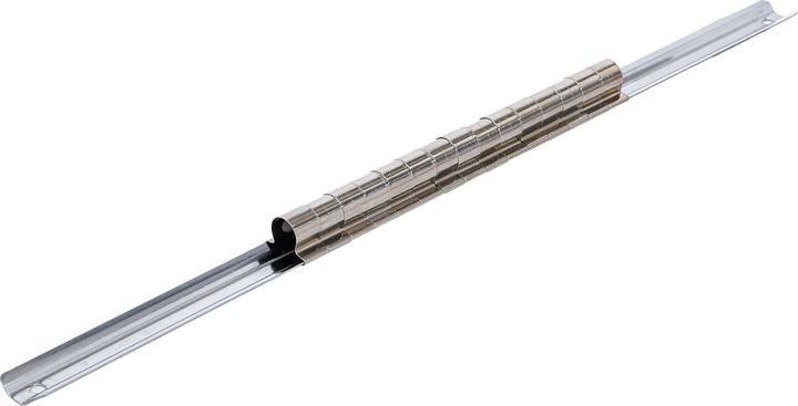 Produktbild BGS Aufsteckschiene mit 15 Clips 12,5 mm (1/2") (12.5 mm)
