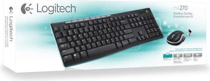 Image du produit Logitech MK270 (ING. Int., Sans fil)