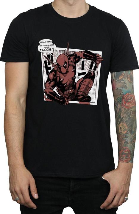 Produktbild Deadpool Breaktime Tacos TShirt (L)