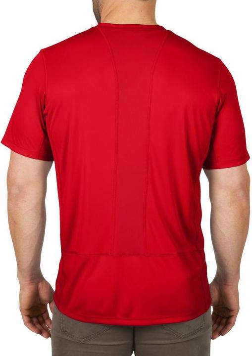 Produktbild GCS Arbeits-T-Shirt Mit Kurzen Ärmeln, Leicht – Rot Wwssrd-L (L)