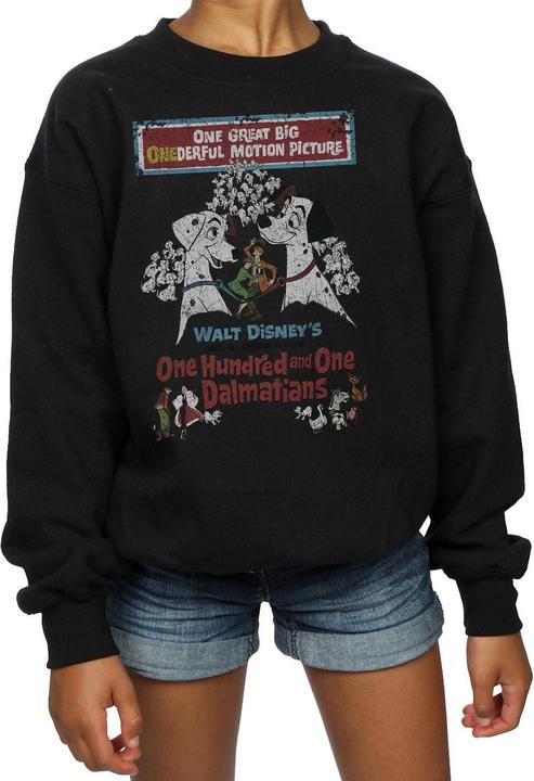 Image du produit Disney - Sweat DALMATIANS RETRO POSTER - Fille (152, 158)