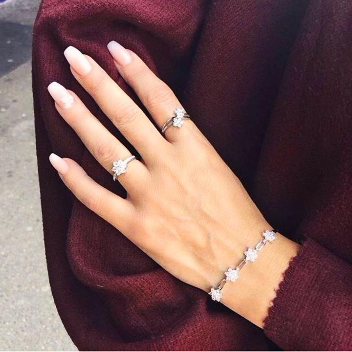 Image du produit Candy Bague Cherry Blossom, argent sterling 925 (50, Argent 925)