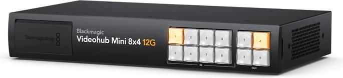 Immagine prodotto Blackmagic Videohub Mini 8x4 12G (Commutatore a matrice)