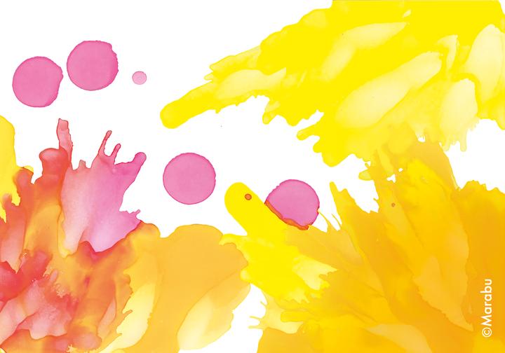 Actual product image Magni Marabu 1216000000102 - Alcohol Ink Set Neon with 3 x 20 ml alcohol ink, 1 x permanent marker, speci (Multinational)