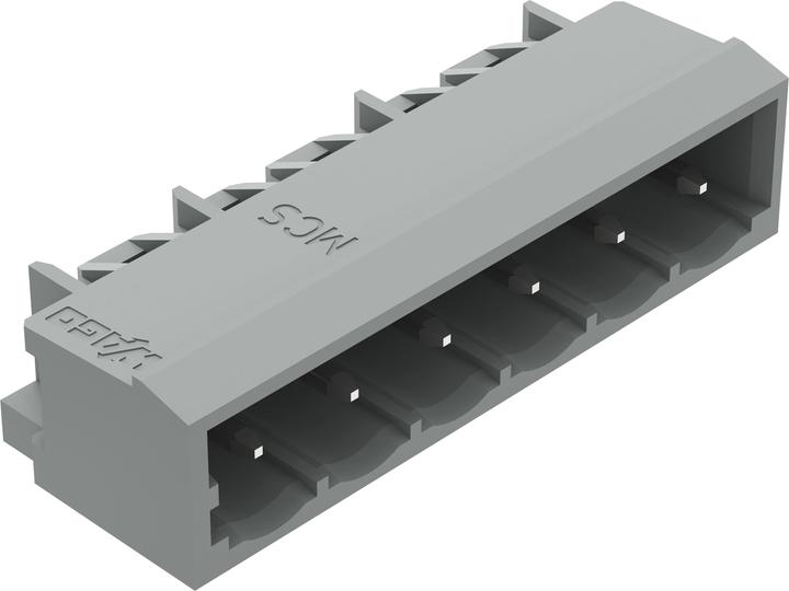 Wago Stiftleiste (Standard) Polzahl Gesamt 6 231-436/001-000 Rastermass: 5 mm 100 St. (231-436/001...