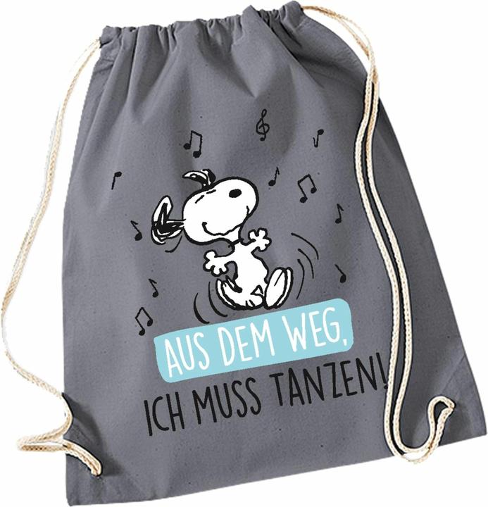 Immagine prodotto United Labels Zaino in tessuto dei Peanuts "Devo ballare!", 37 x 46 cm, cotone