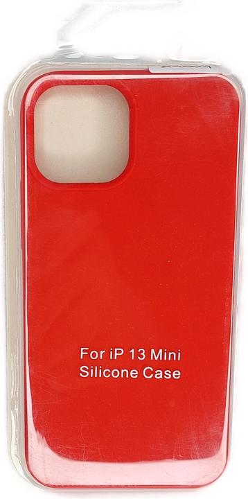 Actual product image Ambiance1 Case iPhone 13 Mini - Hardcase silicone protective case red (Apple iPhone 13 mini)