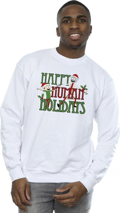 Produktbild Rick And Morty Happy Human Holidays Sweatshirt (XXL)