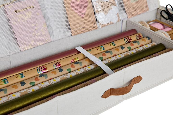 Produktbild Love it Store it Premium Geschenkpapier Organizer (90 x 30 x 12 cm, 32 l)