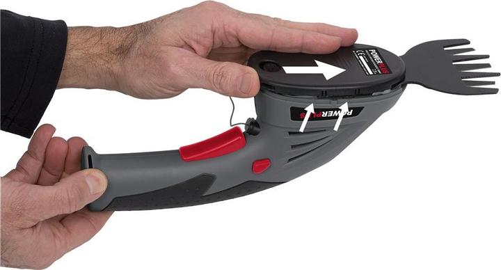 Actual product image Powerplus POWEG4500 (Cordless hedgecutters)