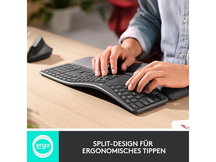 Produktbild Logitech Ergo K860 (CH, Kabellos)
