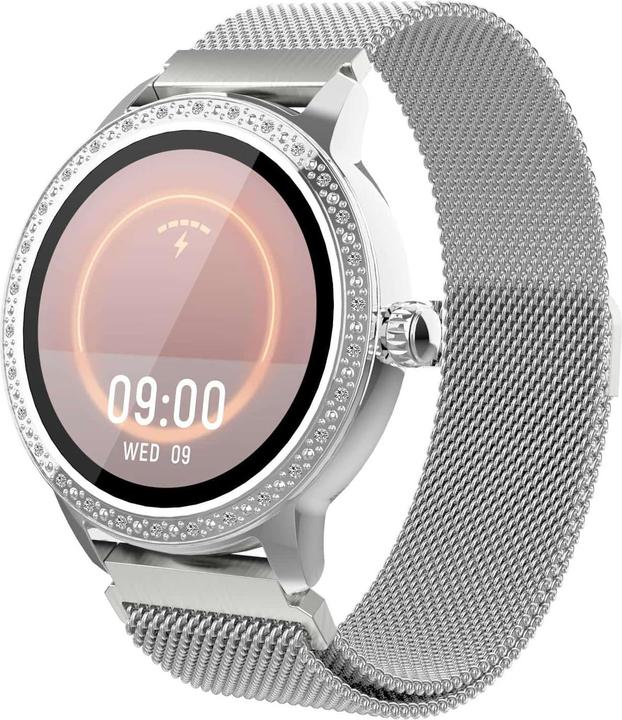 Produktbild Denver SW-360 Gold intelligente Uhr mit Mesh-Armband