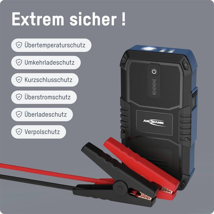 Produktbild Ansmann Jump Starter 10.0 (1500 A, 2500 mAh)