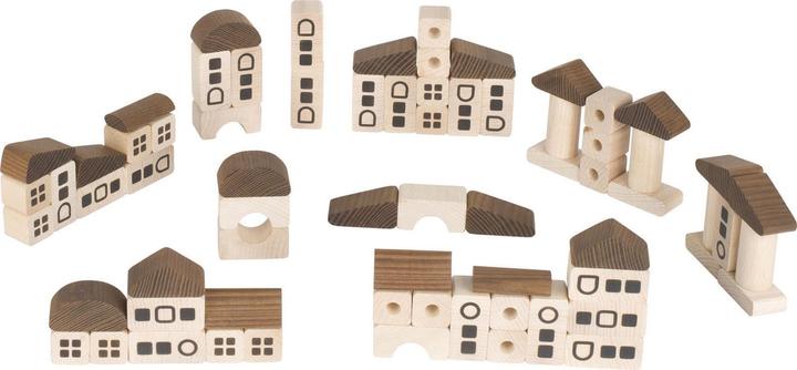 Actual product image Goki Wooden building blocks city