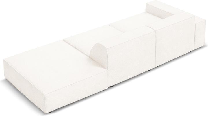 Actual product image Micadoni Boucle Right Sofa, "Jodie", 3 Seats, 262x102x70Made in Europe (4-seater, 2 person sofa, 3-seater)